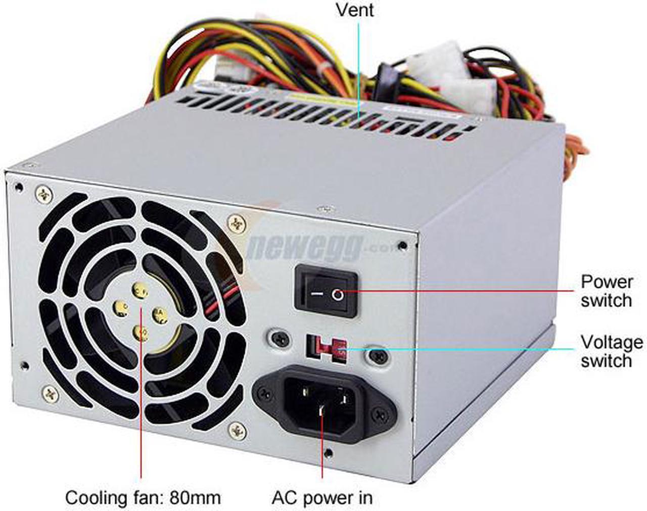 Alt view image 2 of 8 - SPARKLE FSP300-60THA 300 W ATX12V Power Supply