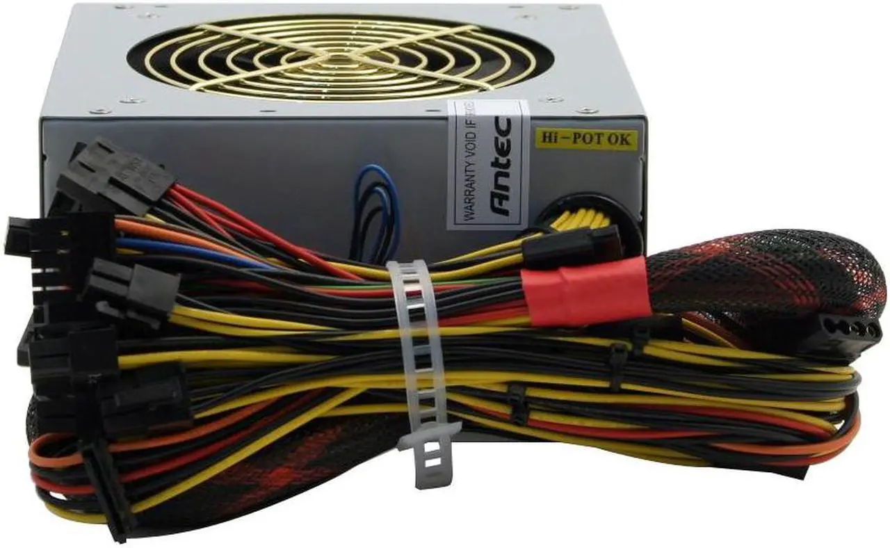 Alt view image 3 of 9 - Antec TRUEPOWERII TPII-480 480 W ATX12V 2.01 SLI Ready Power Supply
