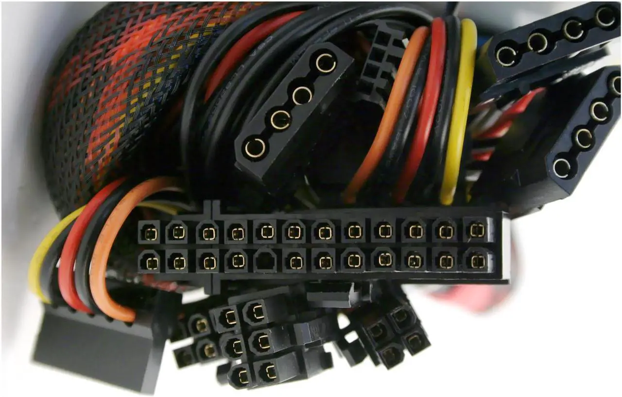 Alt view image 4 of 9 - Antec TRUEPOWERII TPII-480 480 W ATX12V 2.01 SLI Ready Power Supply