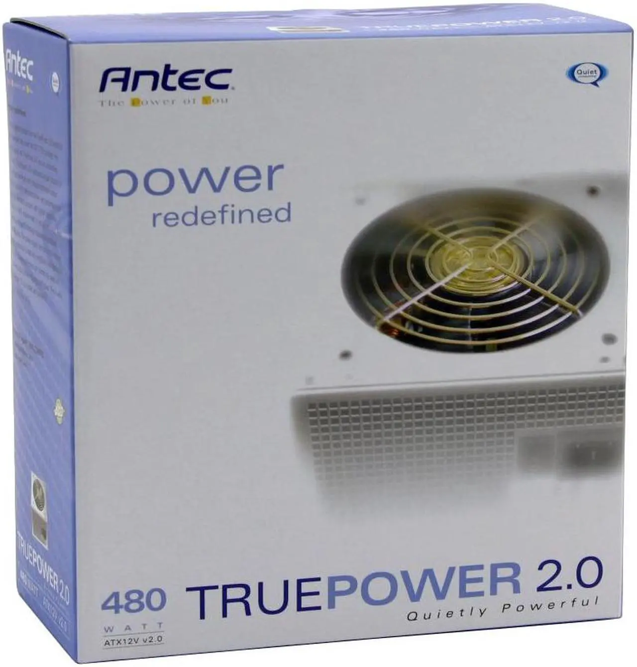 Alt view image 9 of 9 - Antec TRUEPOWERII TPII-480 480 W ATX12V 2.01 SLI Ready Power Supply