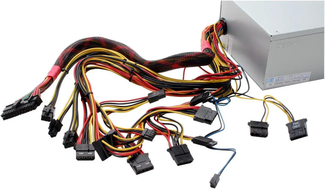 Alt view image 8 of 9 - Antec TRUEPOWERII TPII-480 480 W ATX12V 2.01 SLI Ready Power Supply