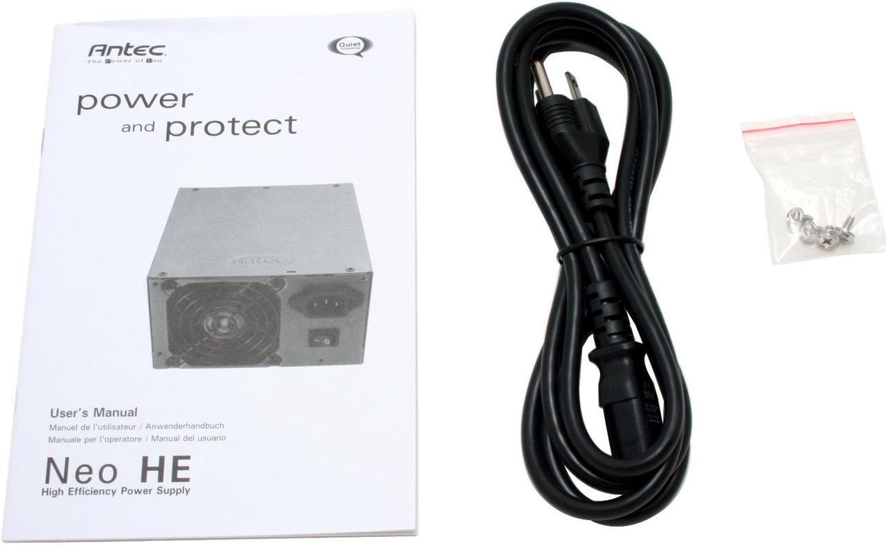 Alt view image 7 of 8 - Antec Neo Power 430 430 W ATX12V SLI Ready CrossFire Ready Modular Active PFC Power Supply