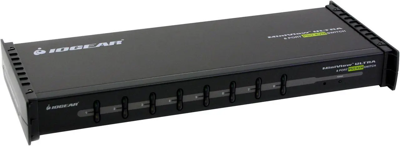 Main image of IOGEAR GCS138KIT 8-Port KVM Switch w/cables Kit