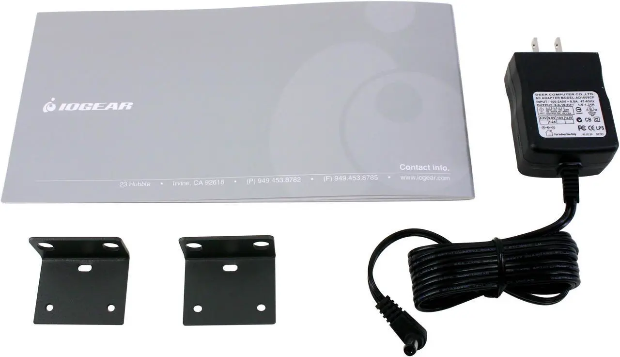 Alt view image 6 of 7 - IOGEAR GCS138KIT 8-Port KVM Switch w/cables Kit