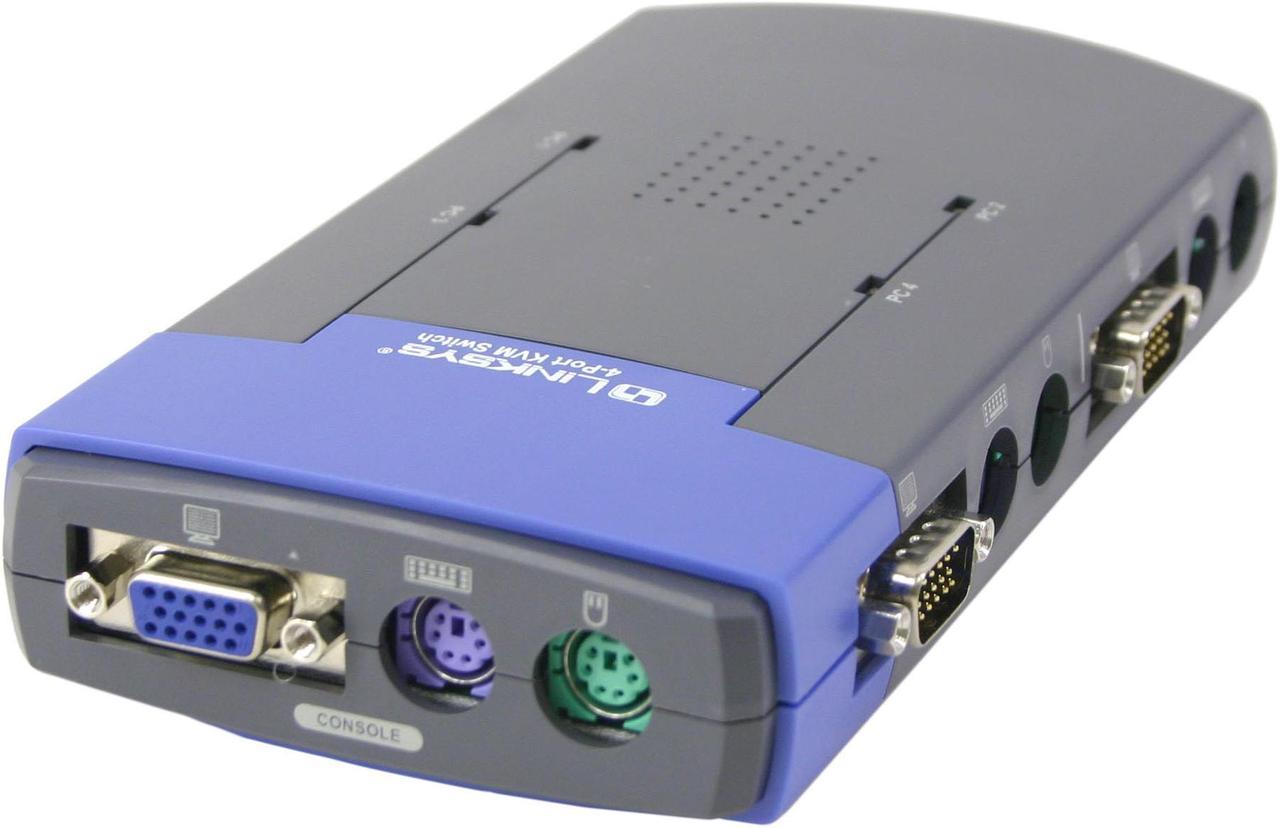 LINKSYS ProConnect PS2KVM4 4-Port KVM Switch