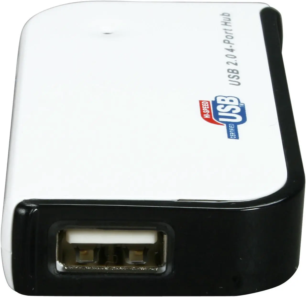 Alt view image 3 of 6 - GWC HU2G40 USB 2.0 4-Port Hub with 2.5A Power Adapter, Bus-power/Self-power Modes