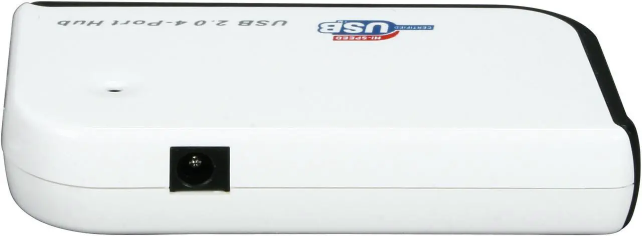 Alt view image 4 of 6 - GWC HU2G40 USB 2.0 4-Port Hub with 2.5A Power Adapter, Bus-power/Self-power Modes
