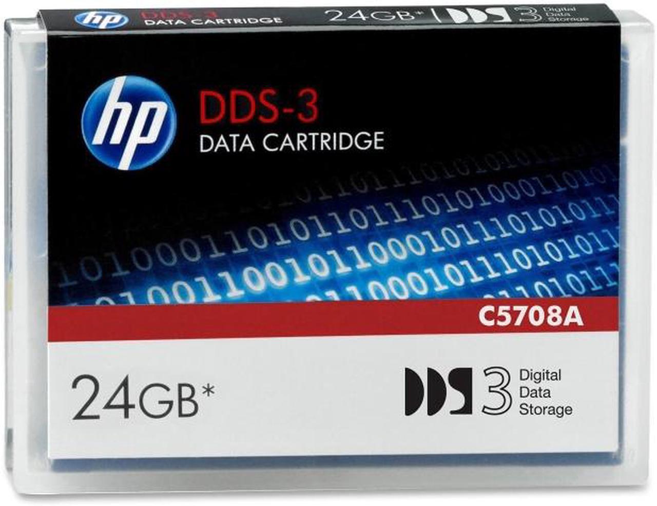 Main image of HP C5708A 12/24GB DDS-3 Tape Media 1 Pack