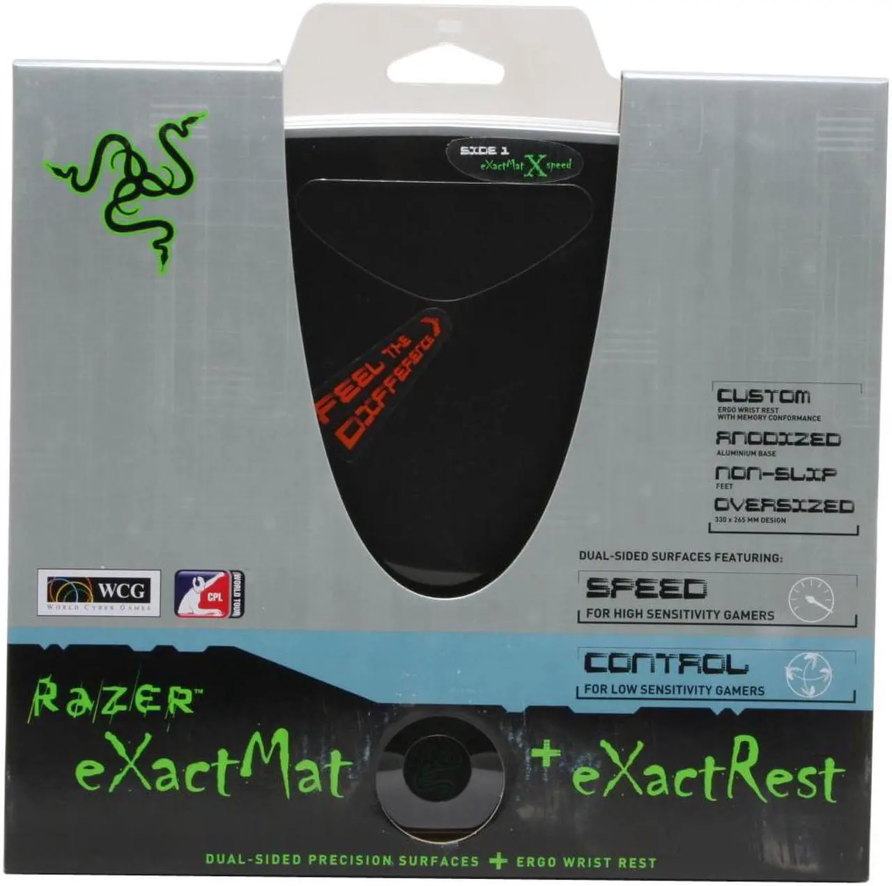 Alt view image 4 of 4 - Razer eXactMat and eXactRest Bundle - Mouse Pad and Wrist Rest - Full Multi Language