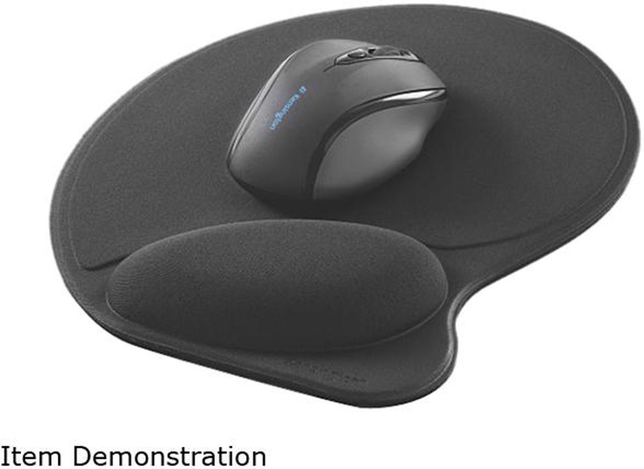 Kensington L57822us Wrist Pillow Mouse Pad, Black