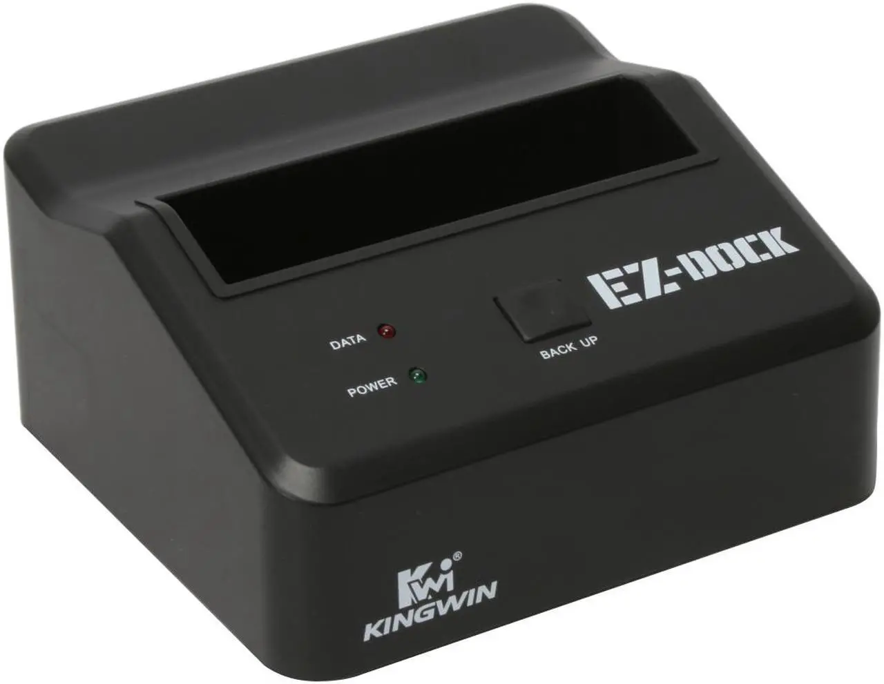 Alt view image 3 of 10 - KINGWIN EZD-2535 2.5" & 3.5" Black SATA USB 2.0 & eSATA Hard Drive Docking Station