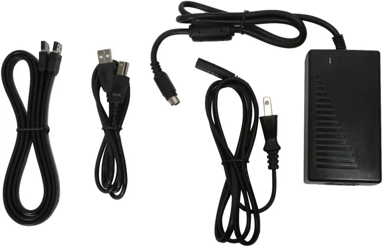 Alt view image 8 of 10 - KINGWIN EZD-2535 2.5" & 3.5" Black SATA USB 2.0 & eSATA Hard Drive Docking Station