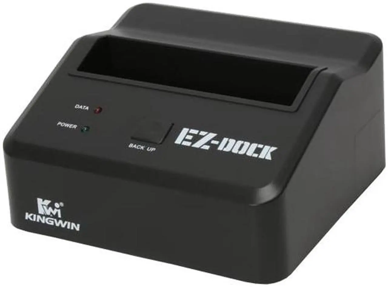 Main image of KINGWIN EZD-2535 2.5" & 3.5" Black SATA USB 2.0 & eSATA Hard Drive Docking Station