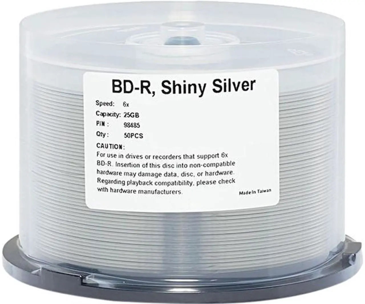 Main image of Verbatim Blu-ray Recordable Media - BD-R - 6x - 25 GB - 50 Pack Spindle