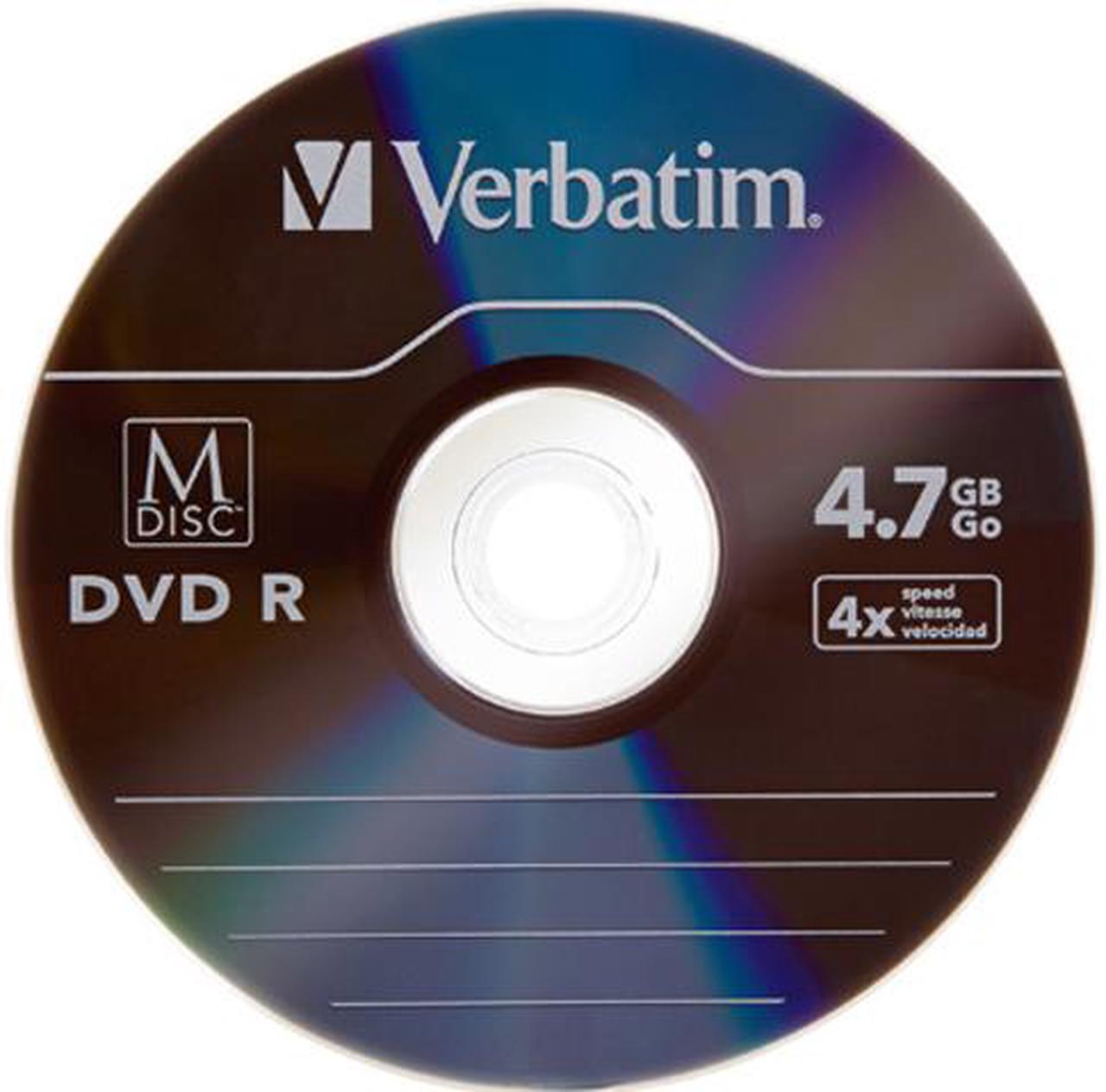 Main image of Verbatim M-Disc DVD-R 4.7GB 4X with Branded Surface - 25pk Spindle Model 98908