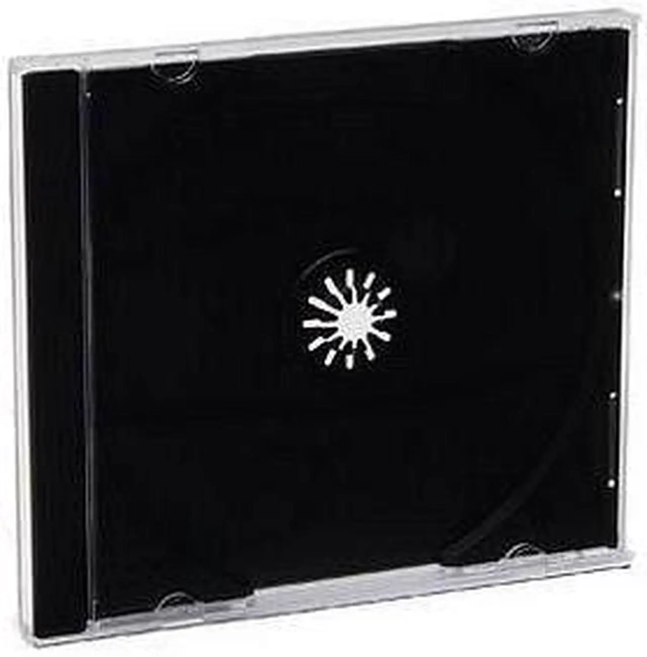 Main image of Verbatim 94867 CD/DVD Jewel Storage Cases-Black Tray 200pk