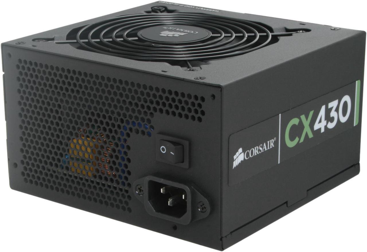 CORSAIR Builder Series CX430 CMPSU-430CX 430W ATX12V Active PFC Power Supply