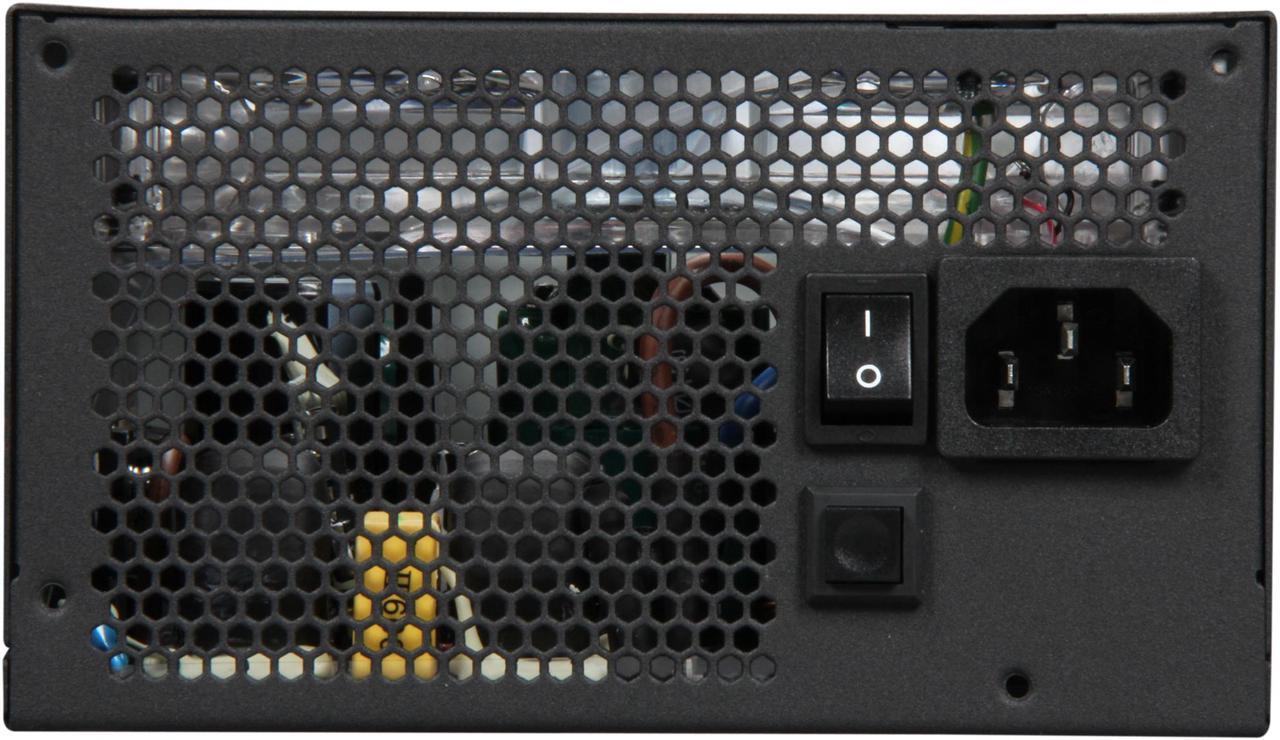 Alt view image 2 of 7 - CORSAIR Gaming Series GS600 600 W ATX12V v2.3 80 PLUS Certified Active PFC High Performance Power Supply
