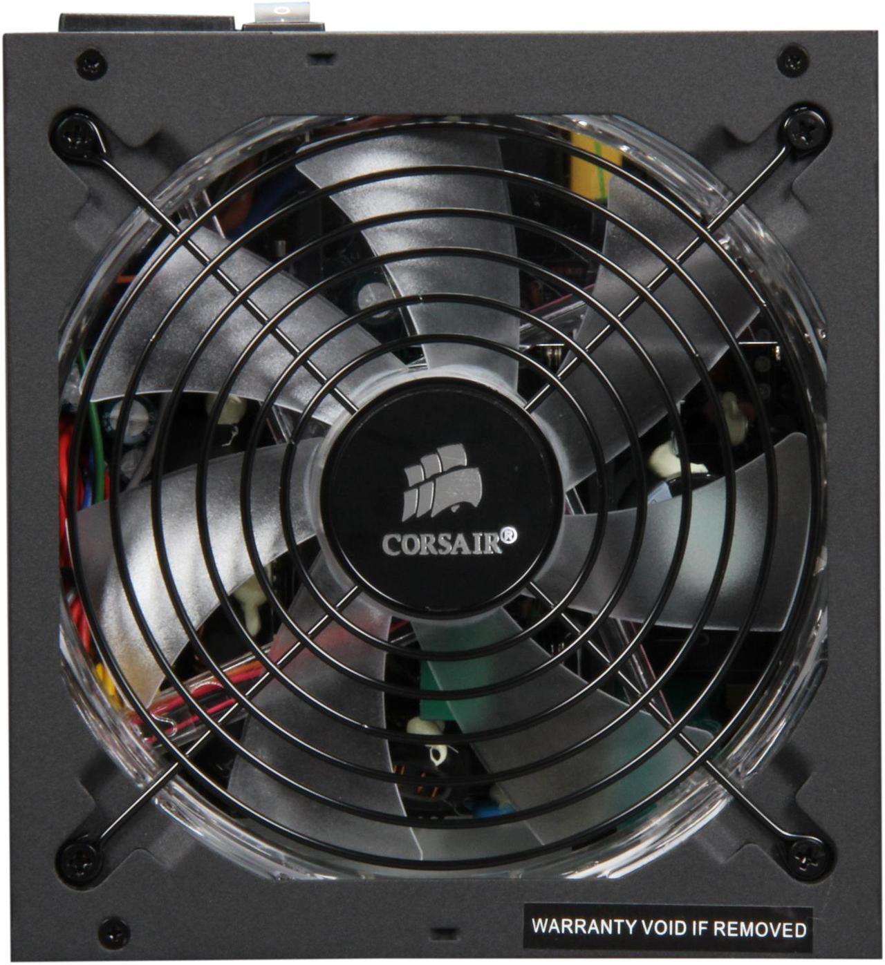Alt view image 3 of 7 - CORSAIR Gaming Series GS600 600 W ATX12V v2.3 80 PLUS Certified Active PFC High Performance Power Supply