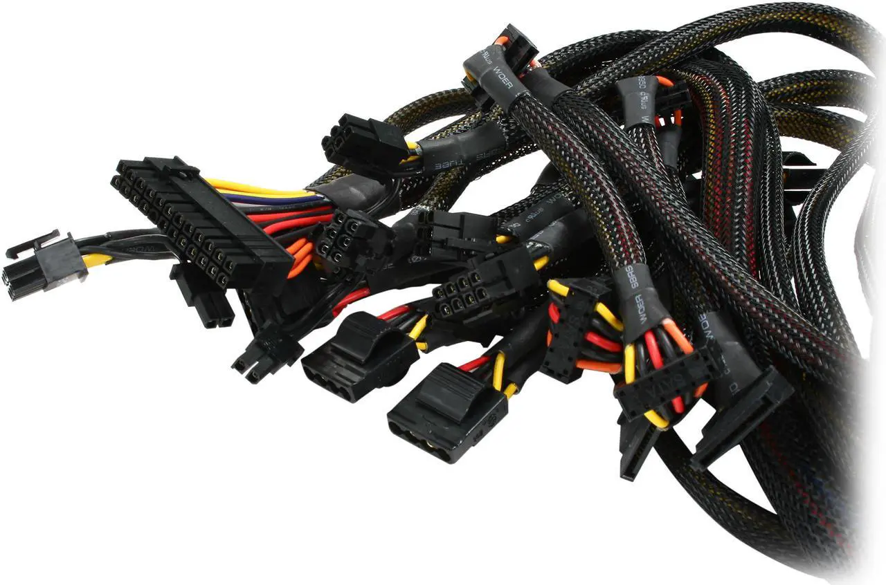 Alt view image 8 of 9 - CORSAIR Gaming Series GS800 800 W ATX12V v2.3 SLI Ready CrossFire Ready 80 PLUS Certified Active PFC High Performance Power Supply