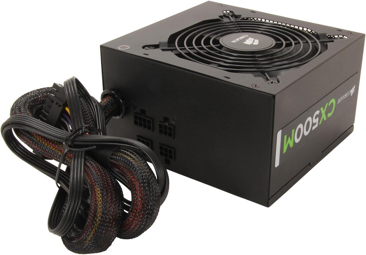 Alt view image 4 of 8 - CORSAIR CX-M series CX500M 500W 80 PLUS BRONZE Active PFC ATX12V & EPS12V Modular Power Supply