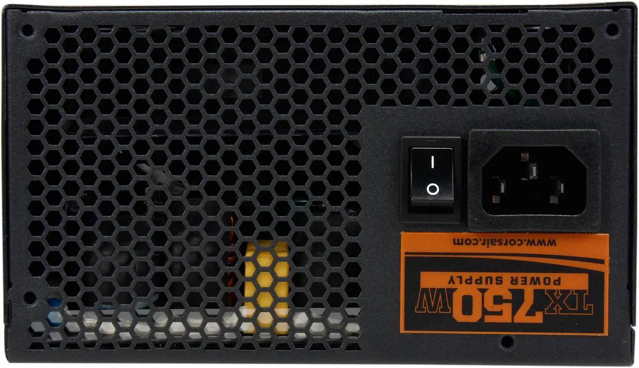 Alt view image 2 of 7 - Corsair Certified CMPSU-750TX TX Series CMPSU-750TX 750W ATX12V v2.3 SLI Ready CrossFire Ready 80 PLUS BRONZE Certified Active PFC Compatible with New 4th Gen CPU Certified Haswell Ready