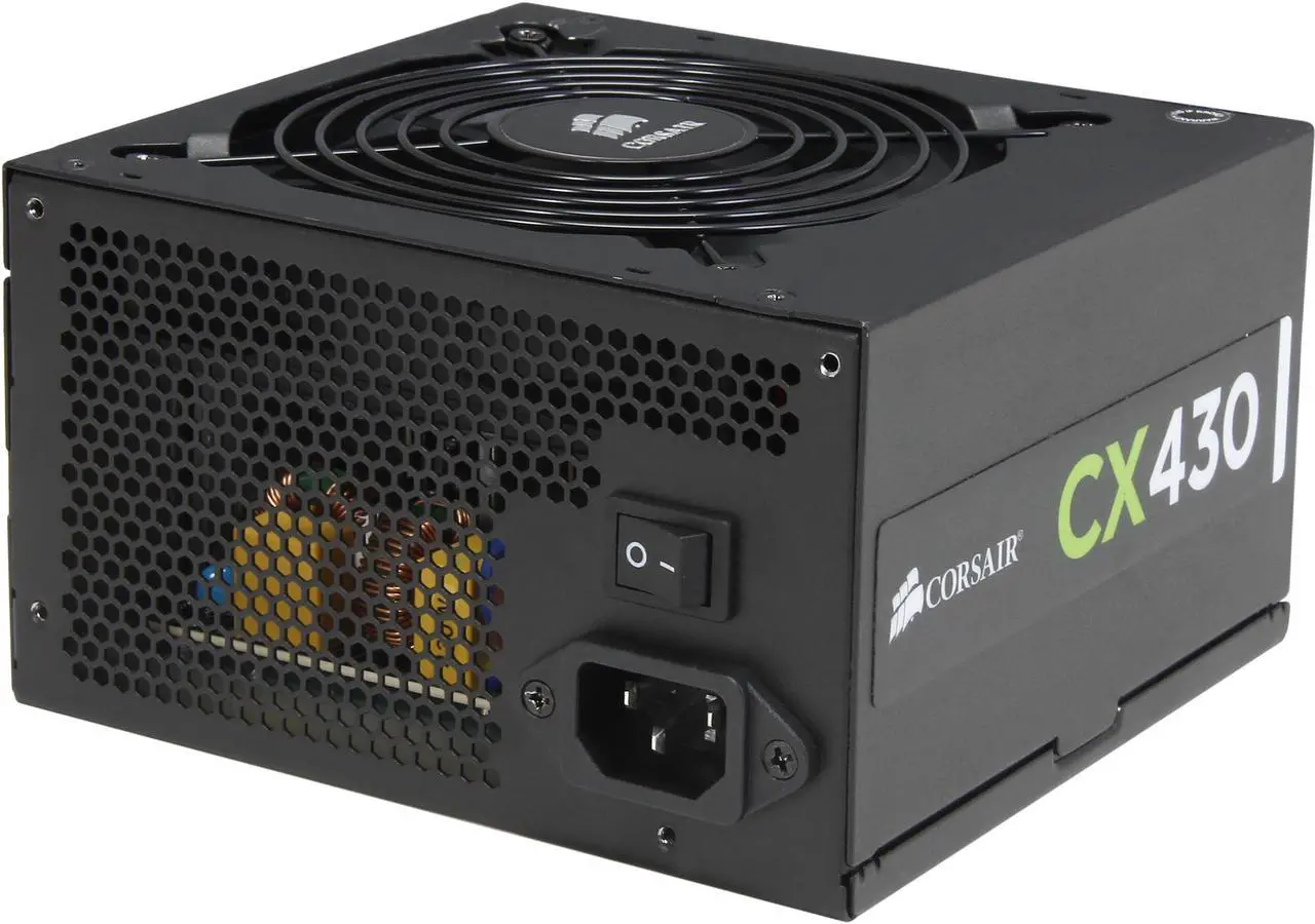 Main image of Corsair Certified CP-9020046-NA CX series CX430 430W ATX12V v2.3 80 PLUS BRONZE Certified Active PFC Power Supply
