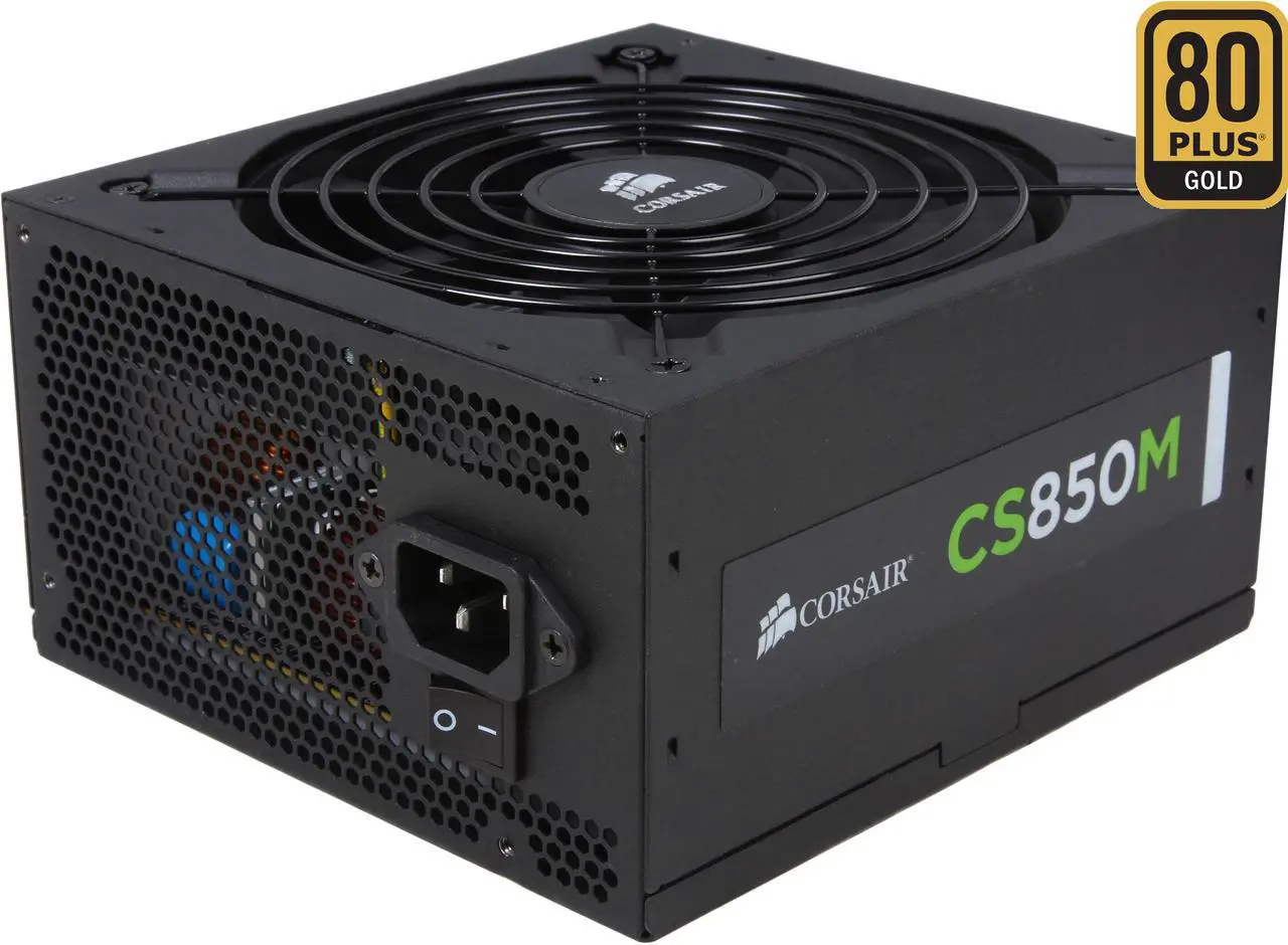 Main image of CORSAIR CS-M Series CS850M 850W 80 PLUS GOLD Active PFC Haswell Ready ATX12V & EPS12V Semi-Modular Power Supply