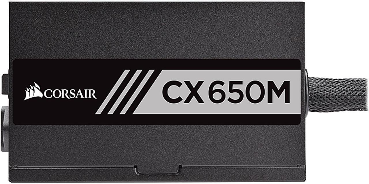 Alt view image 5 of 9 - CORSAIR CX-M Series CX650M 650W 80 PLUS BRONZE Haswell Ready ATX12V & EPS12V Semi-Modular Power Supply CP-9020103-NA