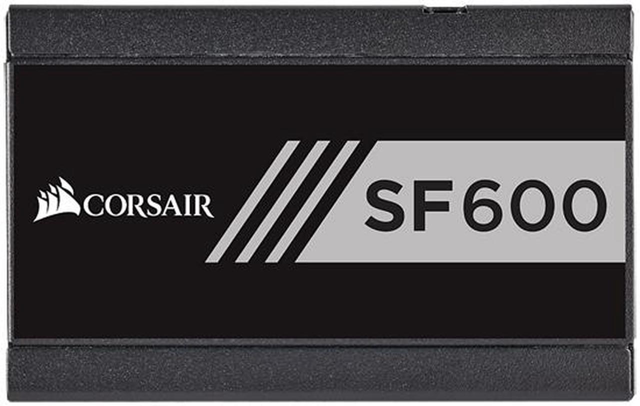 Alt view image 5 of 7 - CORSAIR SF Series SF600 600W 80 PLUS GOLD Active PFC Haswell Ready SFX SFX12V Micro ATX Full Modular Power Supply CP-9020105-NA
