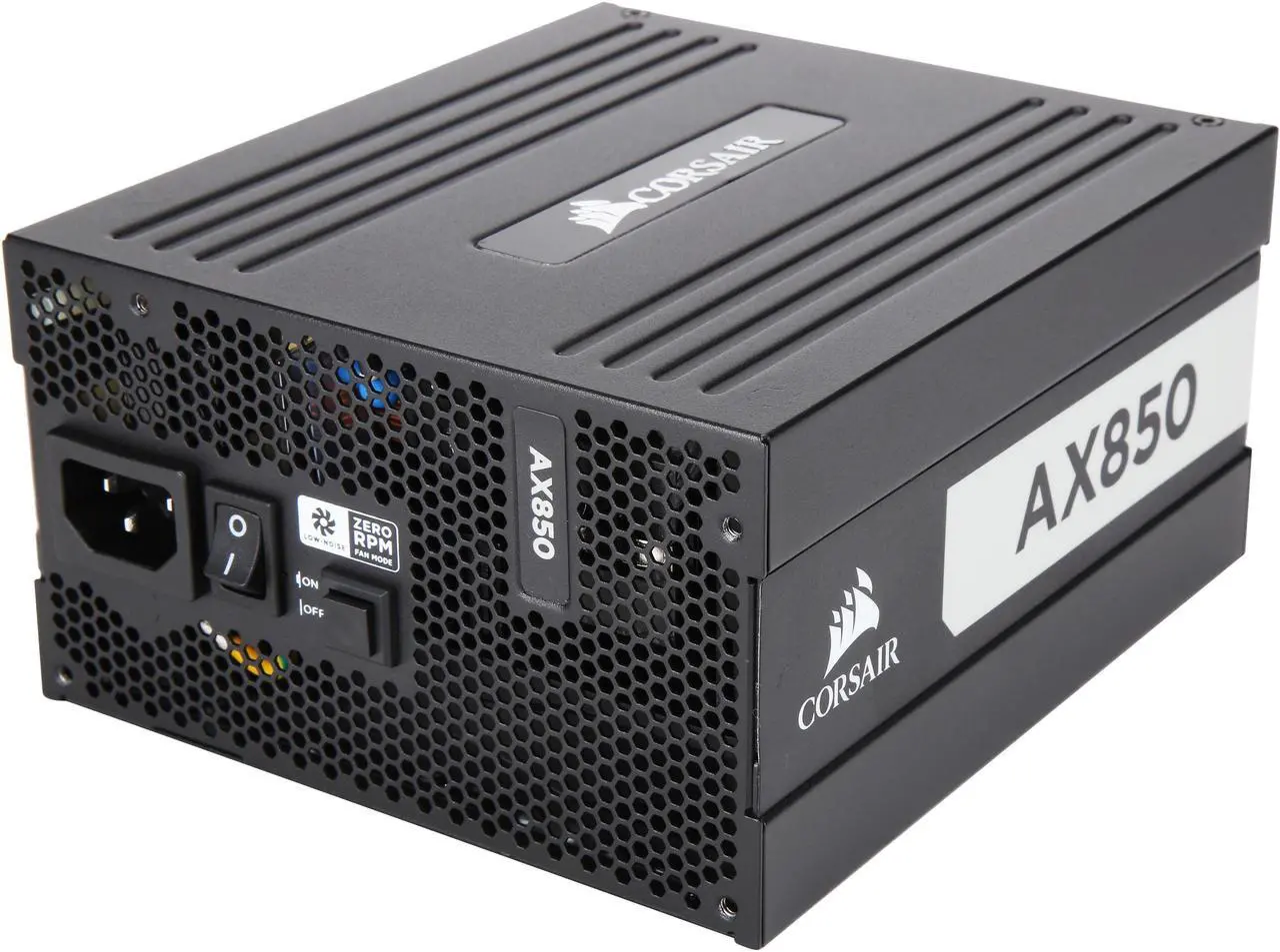 Main image of CORSAIR AX Series AX850 CP-9020151-NA 850 W ATX12V 80 PLUS TITANIUM Certified Full Modular Power Supply