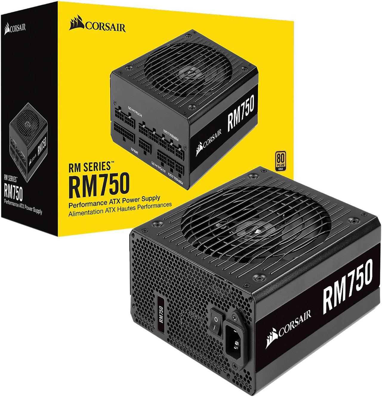Alt view image 7 of 8 - CORSAIR RM Series RM750 CP-9020195-NA 750 W ATX12V v2.52 / EPS12V v2.92 SLI Ready CrossFire Ready 80 PLUS GOLD Certified Full Modular Power Supply