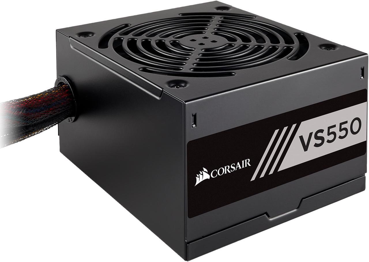 Main image of CORSAIR VS Series VS550, 550W, Active PFC, 80 PLUS White Certified Power Supply