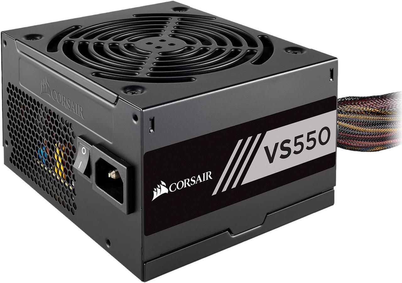 Alt view image 4 of 8 - CORSAIR VS Series VS550, 550W, Active PFC, 80 PLUS White Certified Power Supply