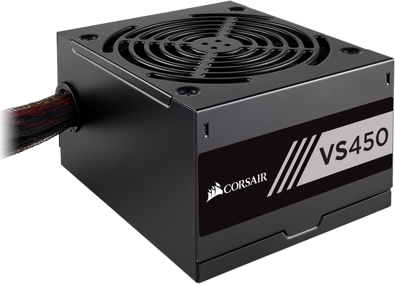 CORSAIR VS Series, VS450, 450 Watt (450W), Active PFC, 80 PLUS White Certified Power Supply