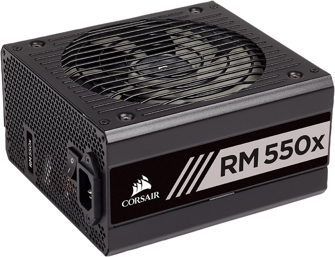 Main image of CORSAIR RMx Series RM550x CP-9020177-NA 550 W ATX12V / EPS12V 80 PLUS GOLD Certified Full Modular Power Supply