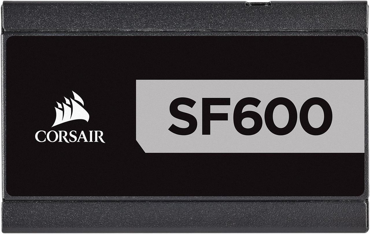 Alt view image 4 of 11 - CORSAIR SF Series SF600 CP-9020182-NA 600 W SFX 80 PLUS PLATINUM Certified Full Modular Power Supply