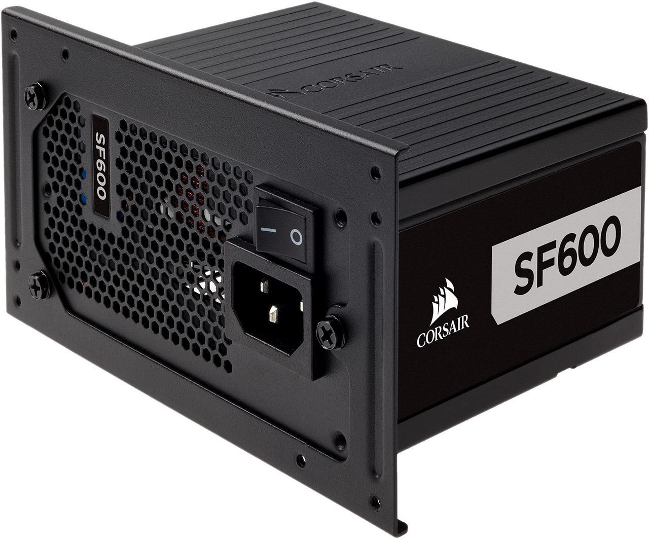 Alt view image 6 of 11 - CORSAIR SF Series SF600 CP-9020182-NA 600 W SFX 80 PLUS PLATINUM Certified Full Modular Power Supply