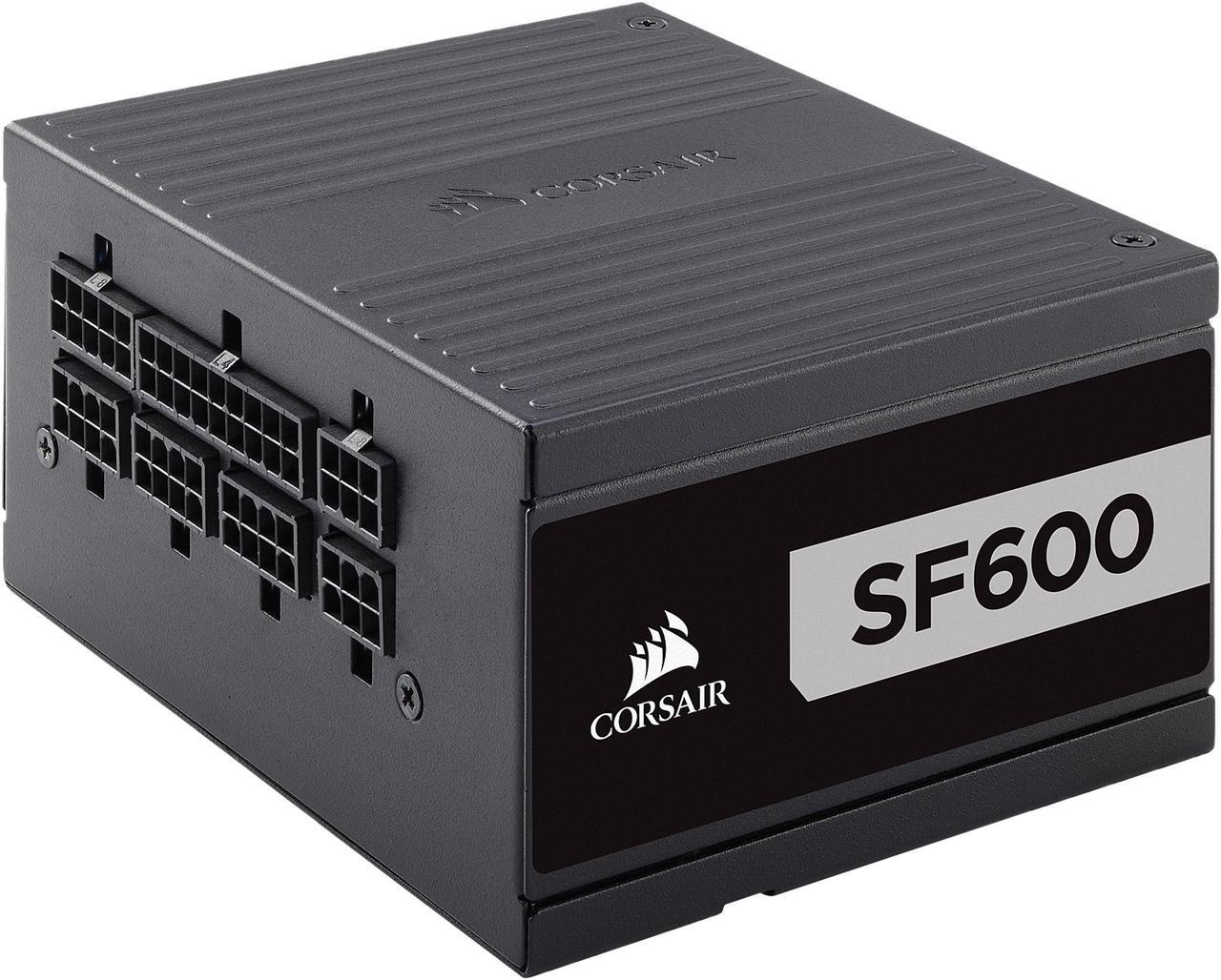 Main image of CORSAIR SF Series SF600 CP-9020182-NA 600 W SFX 80 PLUS PLATINUM Certified Full Modular Power Supply