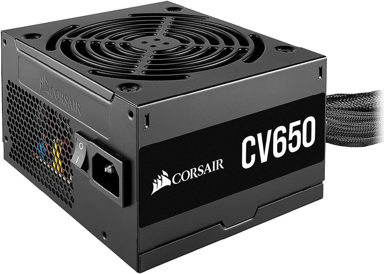 Main image of CORSAIR CV Series CV650 CP-9020211-NA 650 W ATX12V 80 PLUS BRONZE Certified Non-Modular Power Supply
