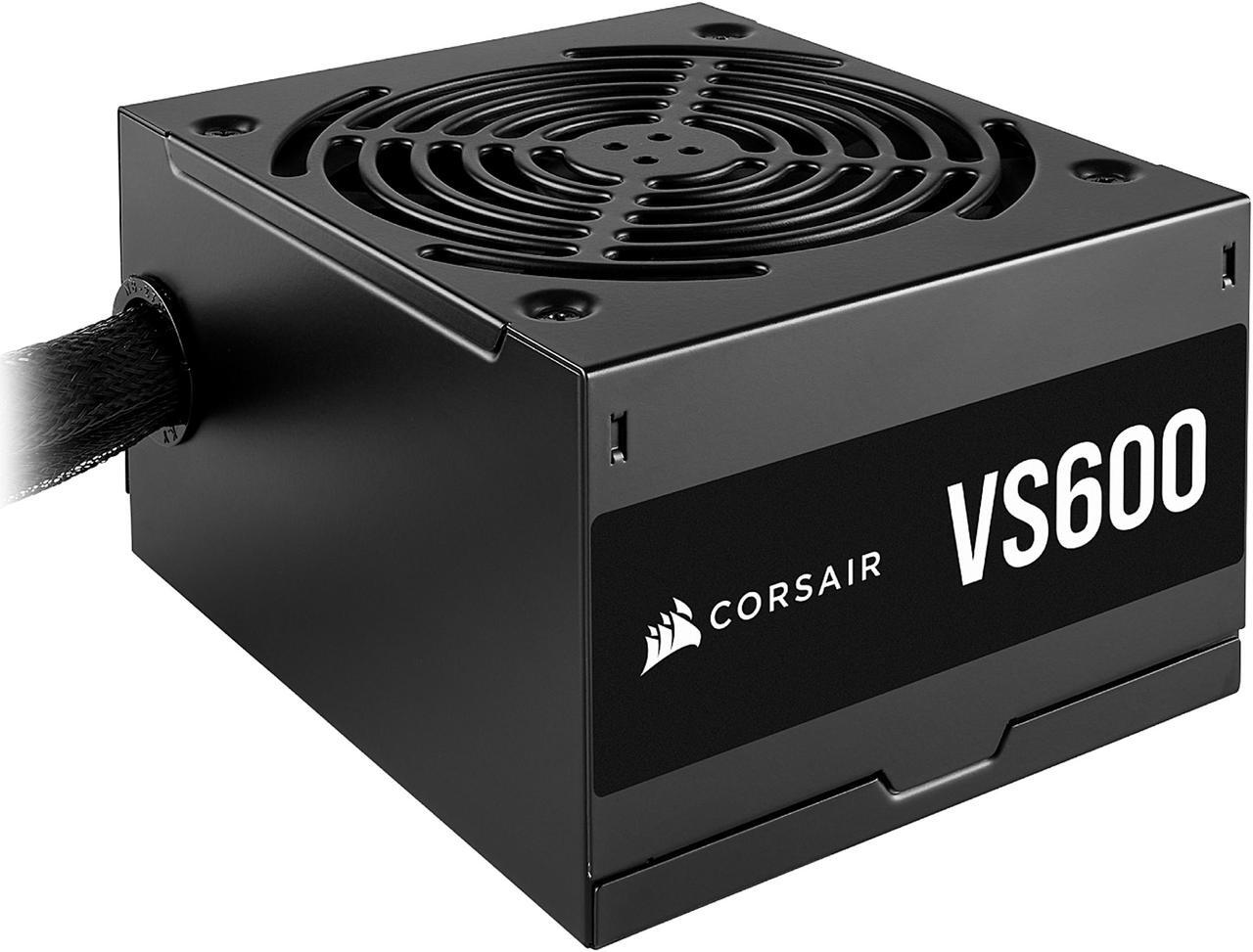 Main image of CORSAIR VS Series VS600 600W 80 PLUS Certified Non-Modular ATX Power Supply, CP-9020224-NA