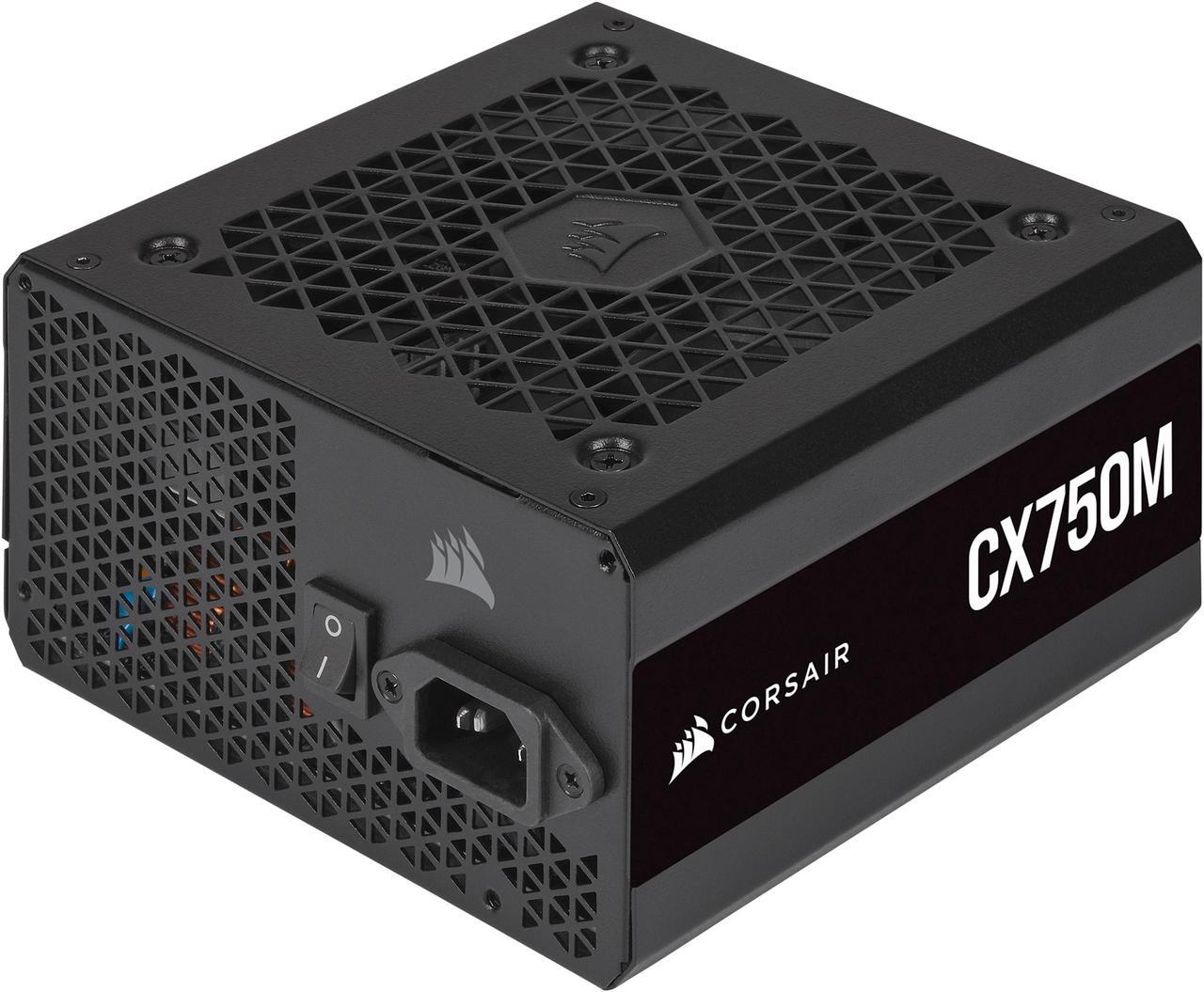 CORSAIR CX-M CX750M 750 W ATX 80 PLUS BRONZE Certified Semi-Modular Power Supply