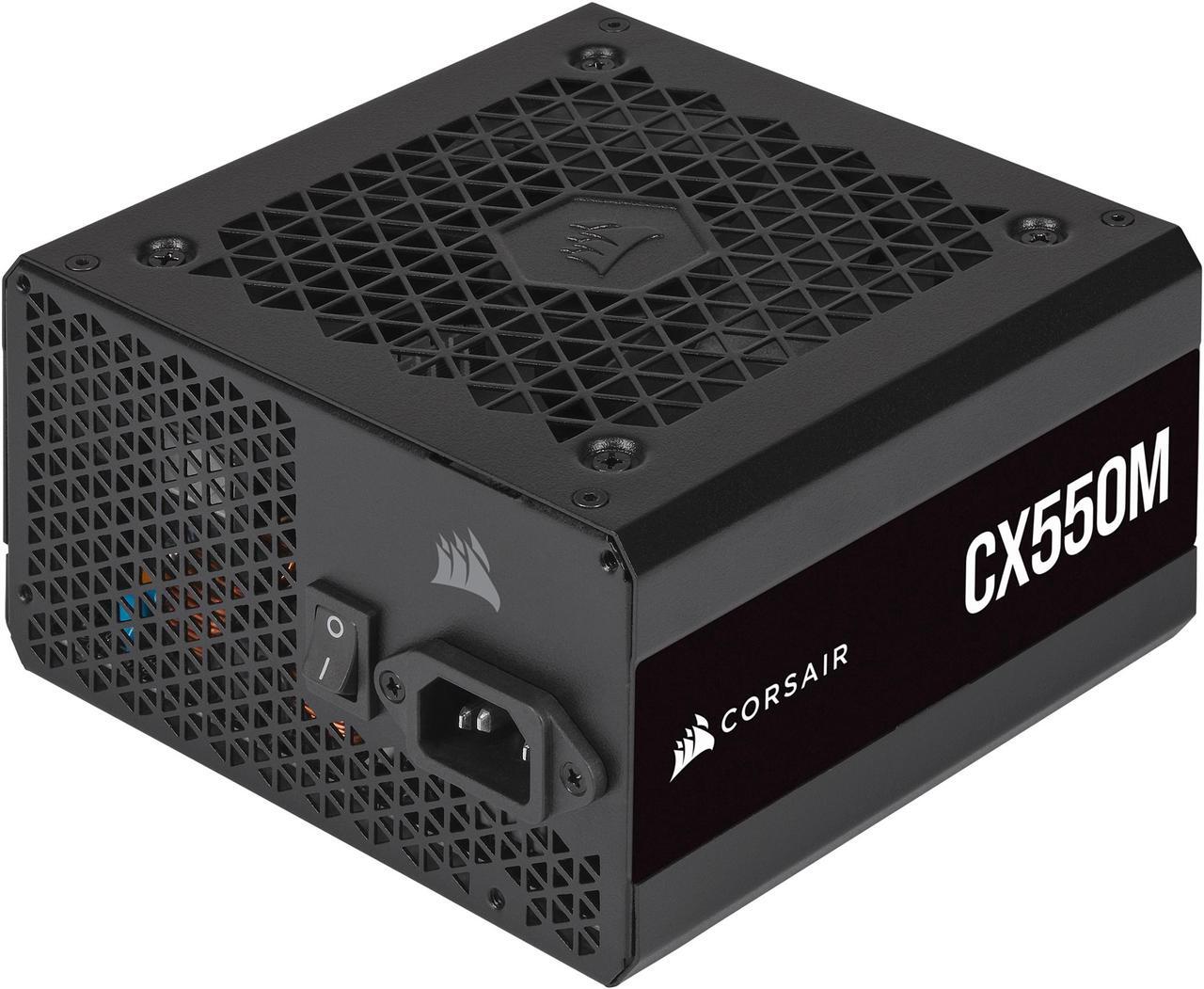 Main image of CORSAIR CX-M Series CX550M 550 W ATX 80 PLUS BRONZE Certified Semi-Modular Power Supply