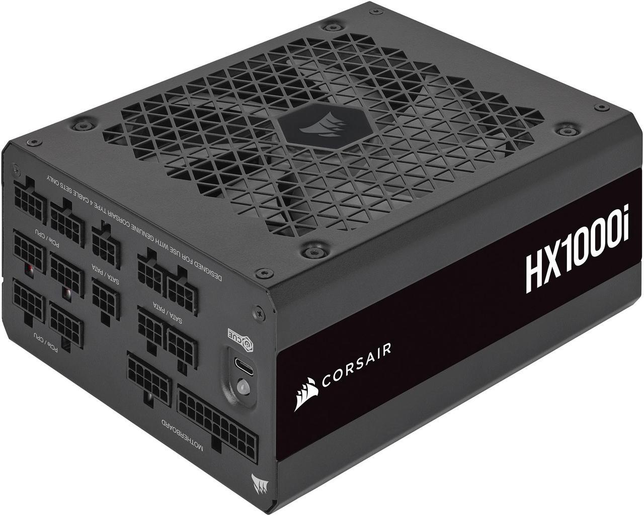 Alt view image 5 of 16 - CORSAIR HX1000i CP-9020214-NA 1000 W ATX12V 2.4 / EPS12V 2.92 80 PLUS PLATINUM Certified Full Modular Power Supply