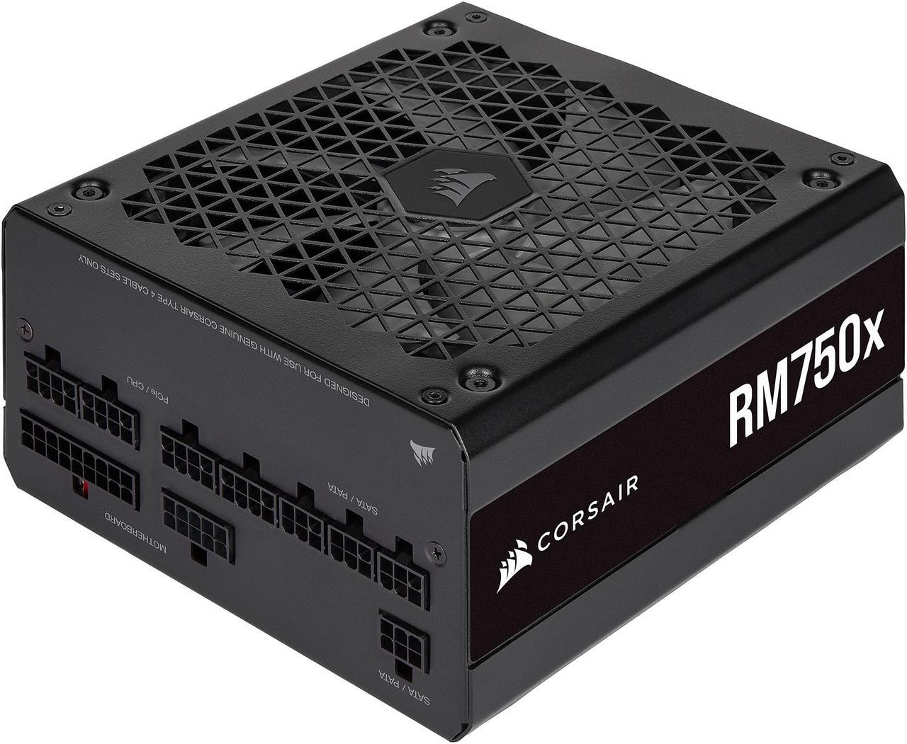 Alt view image 2 of 7 - CORSAIR RMx Series (2021) RM750x CP-9020199-NA/RF 750 W ATX12V / EPS12V 80 PLUS GOLD Certified Full Modular Power Supply