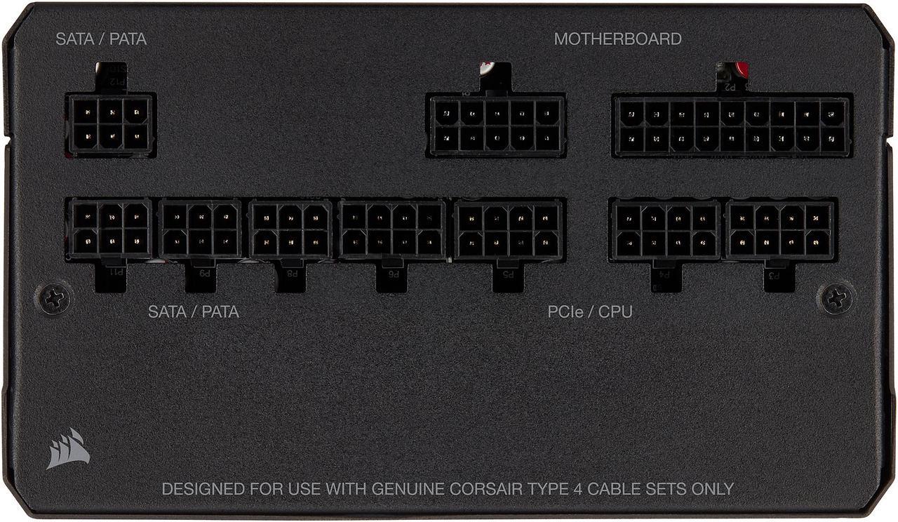 Alt view image 5 of 7 - CORSAIR RMx Series (2021) RM750x CP-9020199-NA/RF 750 W ATX12V / EPS12V 80 PLUS GOLD Certified Full Modular Power Supply
