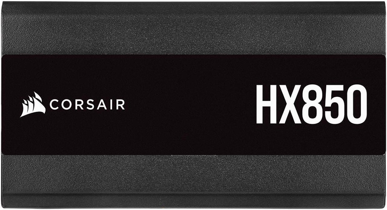 Alt view image 5 of 10 - CORSAIR HX850 Fully Modular Ultra-Low Noise ATX Power Supply - Triple EPS12V Connectors - Fluid Dynamic Bearing Fan - Zero RPM Fan  Mode - 105°C Japanese Capacitors - 80 PLUS Platinum Efficiency