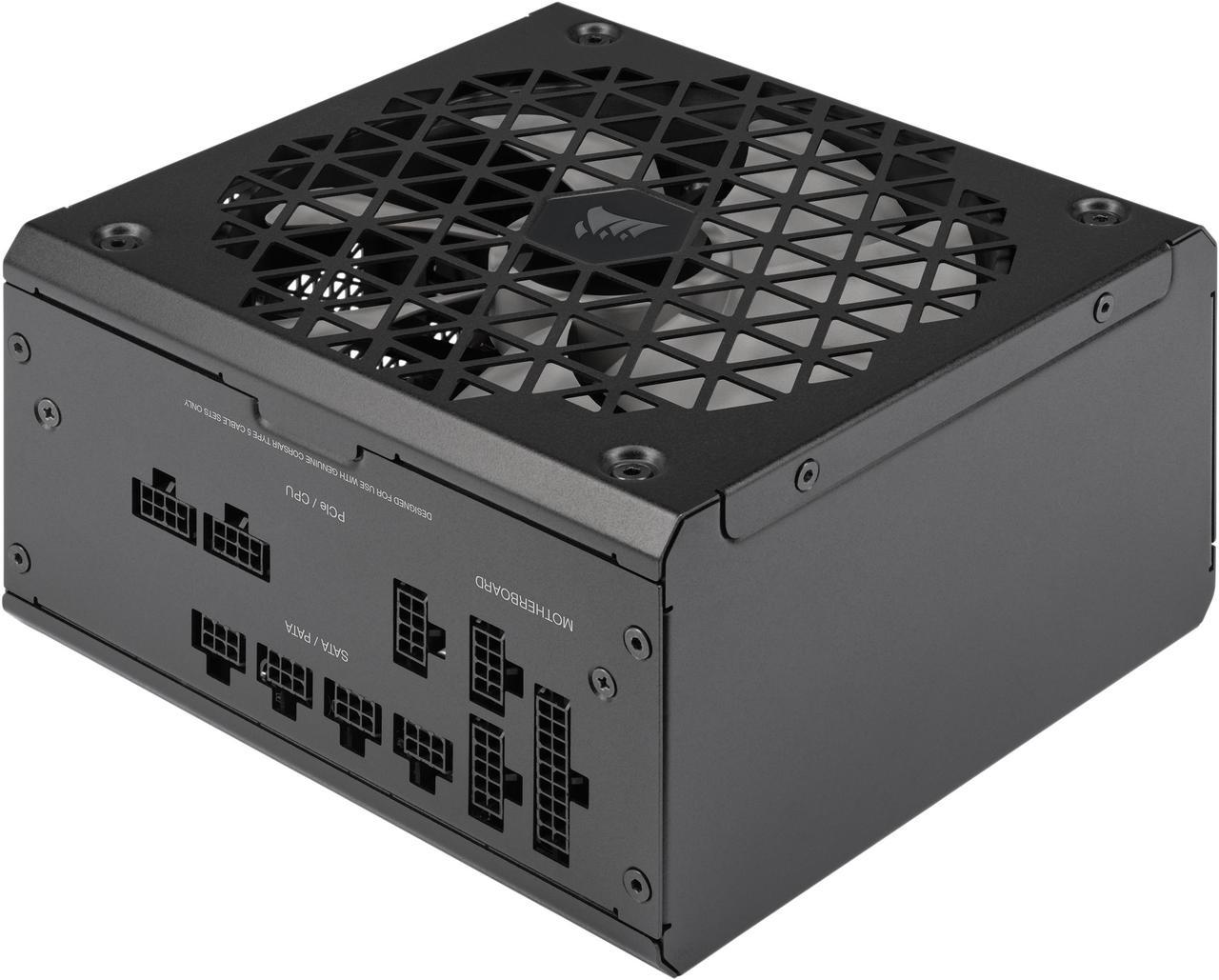 Alt view image 7 of 12 - CORSAIR RMx SHIFT Series™ RM750x 80 PLUS Gold Fully Modular ATX Power Supply - Modular Side Interface - ATX 3.0 & PCIe 5.0 Compliant -  Zero RPM Fan Mode - 105°C-Rated Capacitors - 80 PLU Power Supply