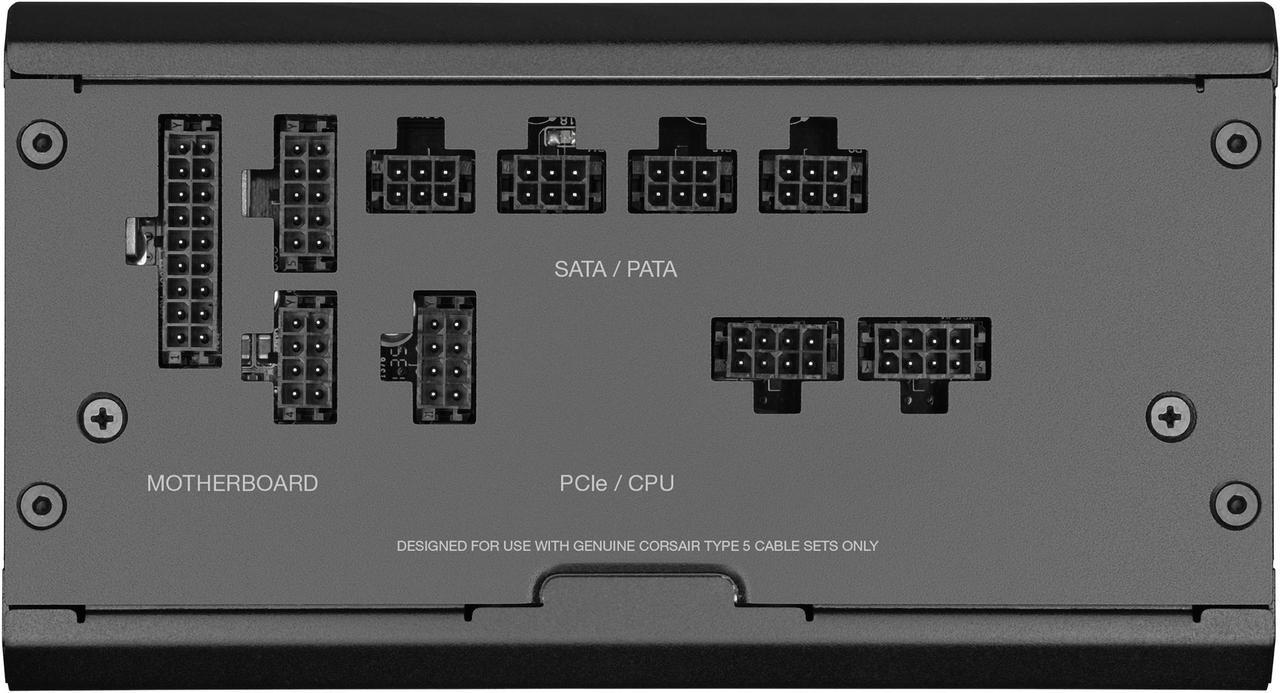 Alt view image 8 of 12 - CORSAIR RMx SHIFT Series™ RM750x 80 PLUS Gold Fully Modular ATX Power Supply - Modular Side Interface - ATX 3.0 & PCIe 5.0 Compliant -  Zero RPM Fan Mode - 105°C-Rated Capacitors - 80 PLU Power Supply