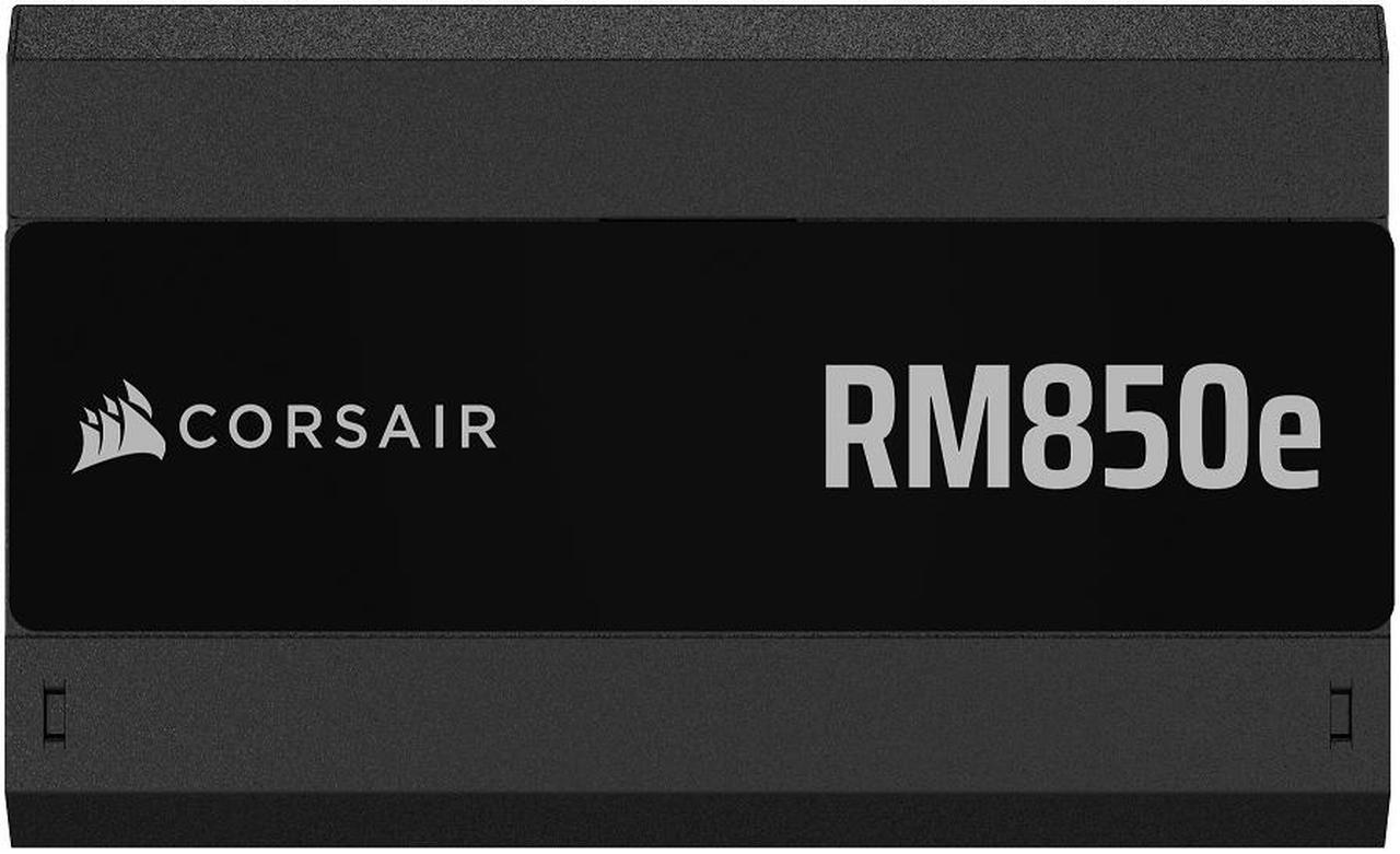 Alt view image 3 of 9 - CORSAIR RMx Series RM850e 850 W ATX (ATX 3.1 Compatible) Cybenetics Gold Full Modular Power Supply